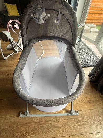 Kinderkraft Baby Cot/Cradle - Grey