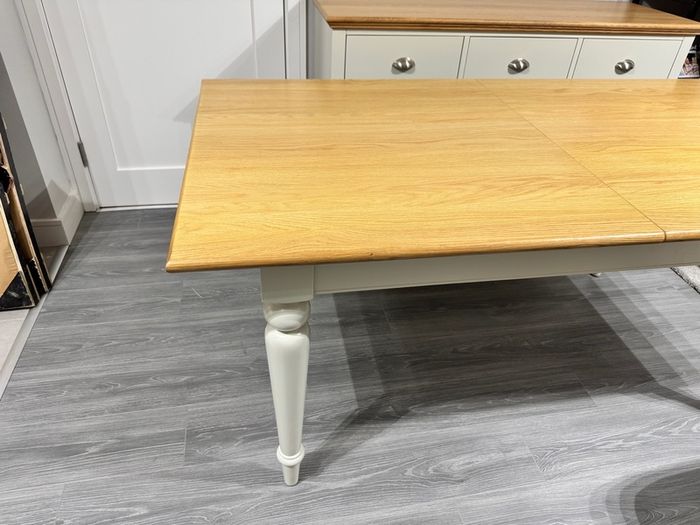 Oak Extending Dining Table, New