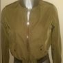 Bershka khaki bomber jacket size S UK8 EU36 Postage included Image 2