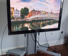 50" Plasma tv with stand