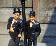 Large Laurel & Hardy Sculpture