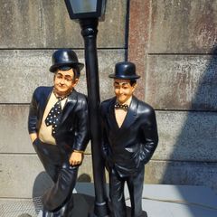 Large Laurel & Hardy Sculpture