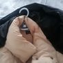 Zara 2 tone anorak puffa jacket Image 3