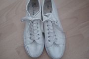 White canvas shoes