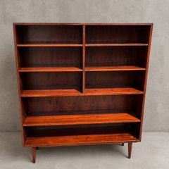 Danish rosewood bookcase mid century