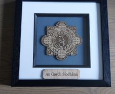 An Garda Siochana Laser Engraved Frame