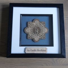 An Garda Siochana Laser Engraved Frame