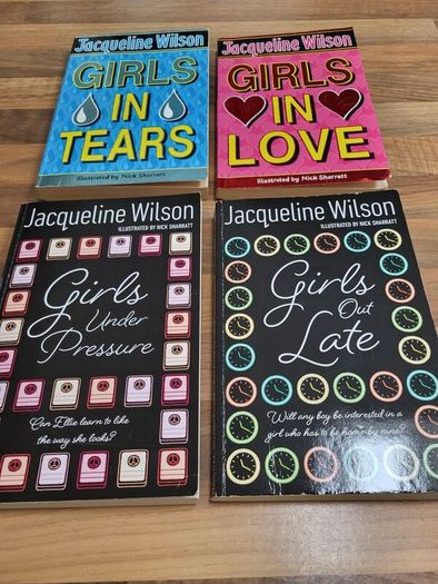 4 x Jacqueline Wilson Books 5E for all 4