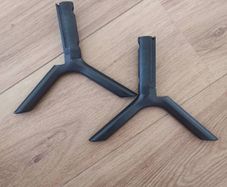 Original Tv Base Stand Left And Right Leg Pair ,No Screws, Compatible For Samsung Smart Led Lcd Tv Ua43nu7100g Ua43nu7100j Ua43nu7100k Ua43nu7100r Ua43nu7100w Ue40nu7120w Ue40nu7190s Ue40nu7192v