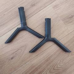 Original Tv Base Stand Left And Right Leg Pair ,No Screws, Compatible For Samsung Smart Led Lcd Tv Ua43nu7100g Ua43nu7100j Ua43nu7100k Ua43nu7100r Ua43nu7100w Ue40nu7120w Ue40nu7190s Ue40nu7192v