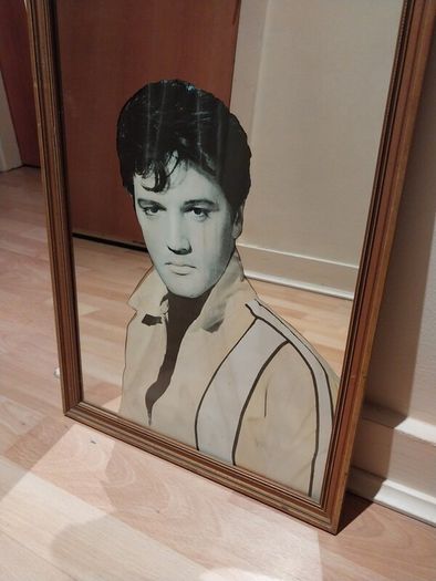 Vintage Elvis Mirror