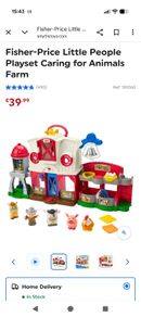 Fisher Price Little People Farm and Garage