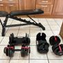 Selectable Dumbbells 2.5kg To 25kg + Adjustable Weight Bench. Image 4