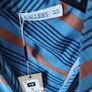 Gallery blue and brown patterned midi dress - size 10 Image 2