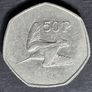 Ireland 1988  50p Pence coin. Image 2
