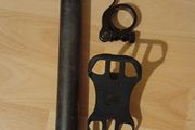 Carrera bicycle Saddle Post, lock Bracket &amp; Rubber phone holder for all sizes