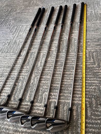 left hand TaylorMade Speed Blade golf clubs