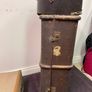 vintage leather trunks suitcases hatbox Image 4