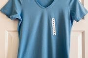 BNWT Size 10 Blue Fitted T Shirt by Dunne's