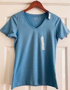 BNWT Size 10 Blue Fitted T Shirt by Dunne's