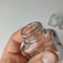 369 - Set of 3 Vintage Collectible Decorative Clear Glass Small Helena Ribinstein Cosmetics Bottles Image 6