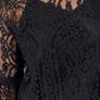 COAST | Black scallop neck Lace top - BNWT Image 3