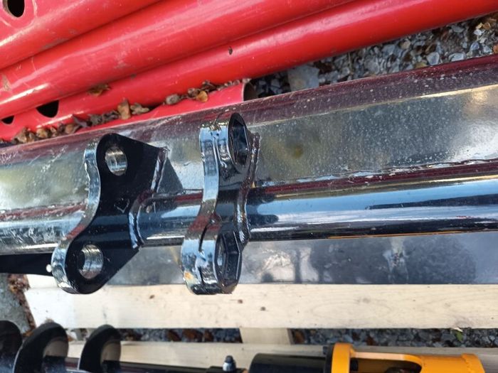 Brand new mini digger grading bucket - excavator attachment