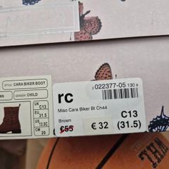 Girls shoes - hardly used, see label picture for details
