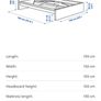 double bed & mattress Image 8