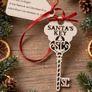 Santa's Magic Key Wooden Key & Keepsake Tag Image 3