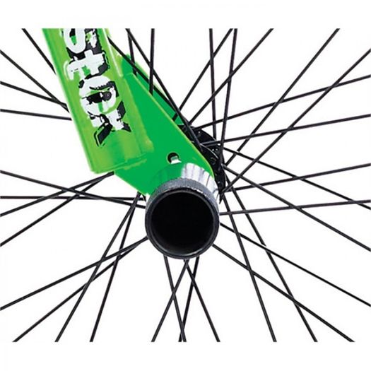 10" Rooster NO MERCY, 16" Wheel, White/Neon Green