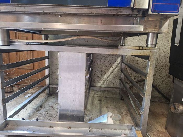 inoxtrend commercial combi oven with stand