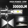 H7,H11,Hb4, LED Canbus Bulbs- Super Bright 12000lm Car LED Headlight Bulbs Image 2