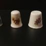 Collection of Flower Themed Thimbles Image 9