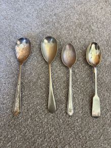 Vintage Silver Plated Teaspoons