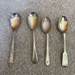 Vintage Silver Plated Teaspoons