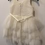 Cream occasion baby dress size 2 years Image 3