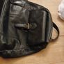 Leather knapsack. Image 10