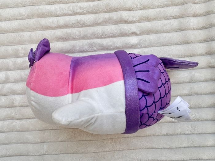 Aphmau  approx. 11"- length Mystery MeeMeow Large Plush Series 2 Mermaid Cat Used Please see photos