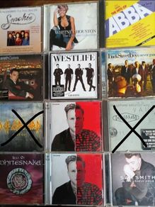 Selection of cd's