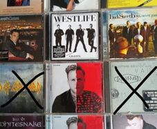 Selection of cd's