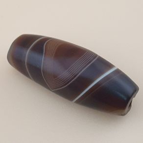 Vintage Suliemani Yemeni Natural Eye Agate Amulet