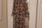 Fabulous Maxi dress - postage included - Beautiful autumnal colours, perfect for this time of year.