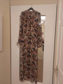 Fabulous Maxi dress - postage included - Beautiful autumnal colours, perfect for this time of year.
