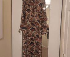 Fabulous Maxi dress - postage included - Beautiful autumnal colours, perfect for this time of year.