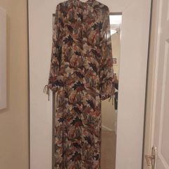 Fabulous Maxi dress - postage included - Beautiful autumnal colours, perfect for this time of year.