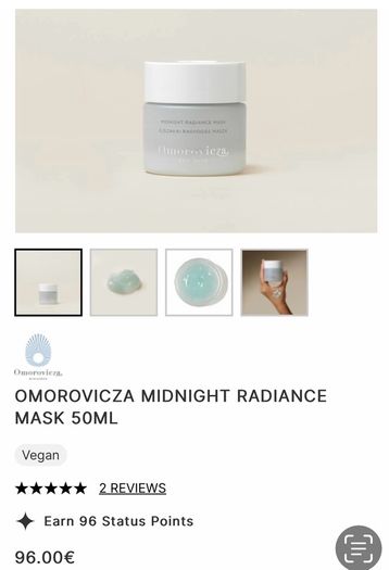 Omorovicza Midnight Radiance Mask 50ml