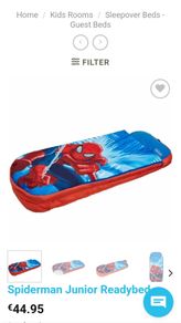 Spiderman Ready Bed