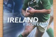 2006 Ireland v Scotland - Six Nations Championship Programme