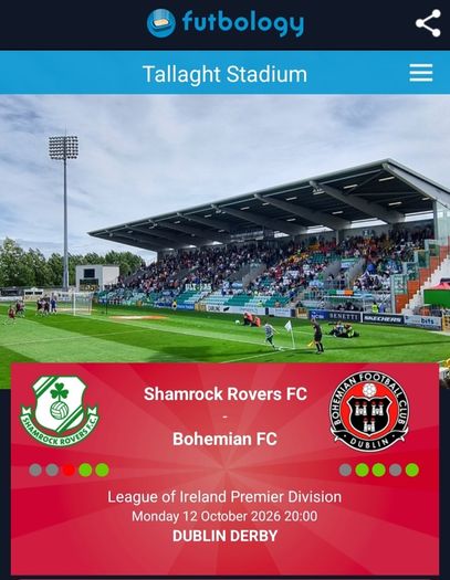 Rovers v Bohs